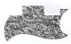 Paisley Black/White