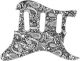 Paisley Black/White