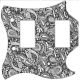 Paisley Black/White