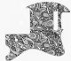 Paisley Black/White