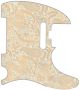 Paisley Cream/Cream - American Elite Tele