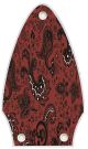 Paisley Dark Red