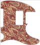 Paisley Red/Cream