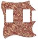 Paisley Red/Cream