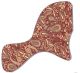 Paisley Red/Cream