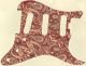 Paisley Red/Cream - SSS Elite Strat
