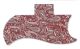 Paisley Red/Gray