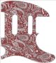 Paisley Red/Gray