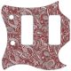 Paisley Red/Gray