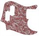Paisley Red/Gray