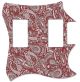 Paisley Red/Gray