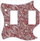 Paisley Red/Gray