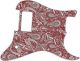 Paisley Red/Gray