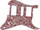 Paisley Red/Gray