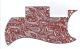 Paisley Red/Gray