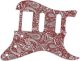 Paisley Red/Gray