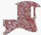 Paisley Red/Gray