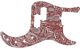 Paisley Red/Gray