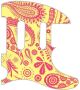 Paisley Red/Yellow
