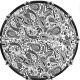 Paisley WH/BK