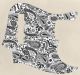 Paisley White/Black