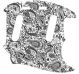 Paisley White/Black
