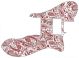 Paisley White/Red - Vintera '70s Tele Custom