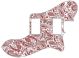 Paisley White/Red - Vintera '70s Tele Deluxe