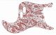 Paisley White/Red