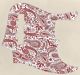 Paisley White/Red