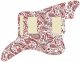 Paisley White/Red