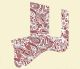 Paisley White/Red