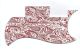 Paisley White/Red