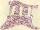 Paisley White/Red - SSS Elite Strat