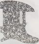Parchment Flower Pattern Aged White - Vintera '60s Tele
