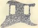 Parchment Flower Pattern Aged White