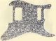 Parchment Flower Pattern Aged White