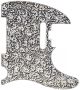 Parchment Flower Pattern Aged White - American Elite Tele