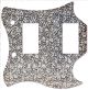 Parchment Flower Pattern Aged White