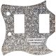 Parchment Flower Pattern Aged White