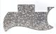Parchment Flower Pattern Aged White
