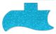 Parchment Flower Pattern Blue