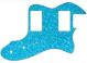 Parchment Flower Pattern Blue