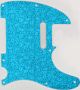 Parchment Flower Pattern Blue