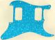 Parchment Flower Pattern Blue