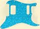 Parchment Flower Pattern Blue