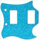 Parchment Flower Pattern Blue