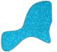 Parchment Flower Pattern Blue