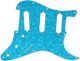 Parchment Flower Pattern Blue