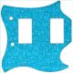 Parchment Flower Pattern Blue